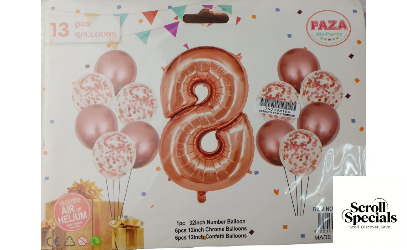 Casey 13pc Rose Gold White