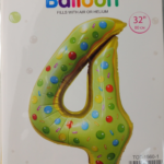 Casey 102cm Donut Balloon Number 4