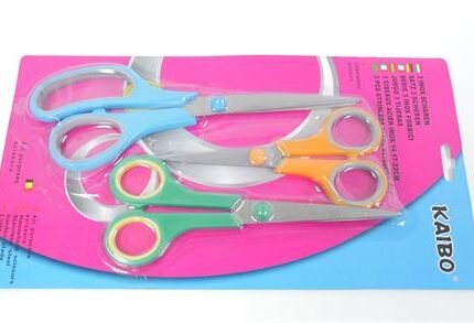 Casey3 pc Multicolor Household Scissor Pack