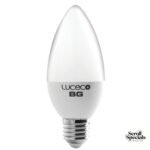 Luceco E14 Candle 3W Warm White 2 Pack LED 200 Lumens