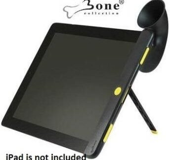 Bone Black iPad 2 Collection Horn Stand