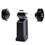 UniQue Transparent Tube Blue LED Light Stereo Speaker