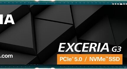 Kioxia Exceria G3 M.2 PCIe 5.0 1TB SSD
