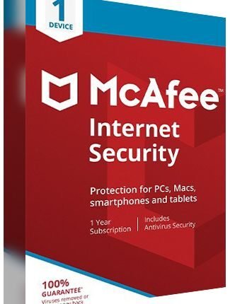 Mcafee 1-Year Free Internet Security OEM