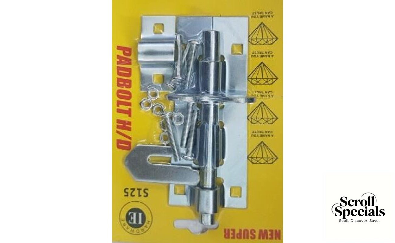 Noble Lockable Pad Bolt latch