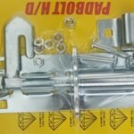 Noble Lockable Pad Bolt latch 150mm Zinc Plated