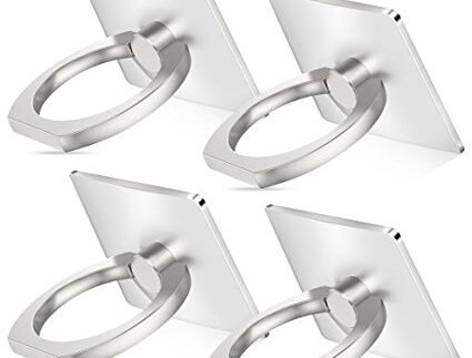 Geeko Universal Silver Ring Smartphone Grip