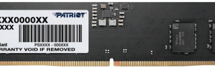 Patriot Signature Series DDR5 16GB UDIMM Desktop Memory