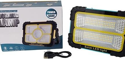 Solarix Blue Solar 30W Portable Rechargeable LED Light