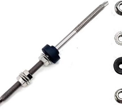 Solarix IBR Hanger Bolt screw for D-RAIL 6mm
