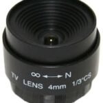 Securnix Lens 4MM Fixed IRIS, Retail Box , No Warranty
