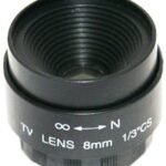 Securnix Lens 8MM Fixed IRIS, Retail Box , No Warranty