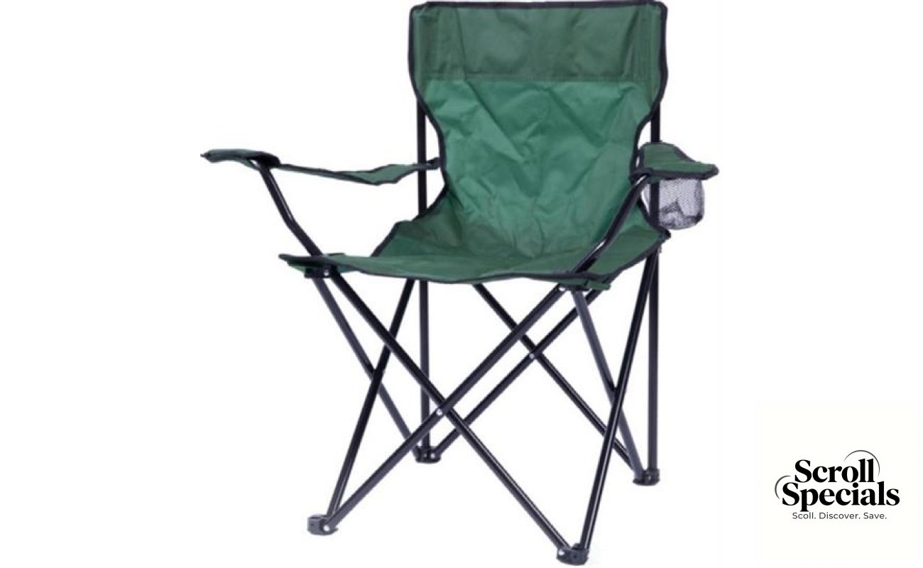 TOTALLY CAMPING CHAIR GREEN