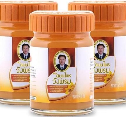 Wangprom Herb Thai Massage Cool Balm Turmeric And Camphor