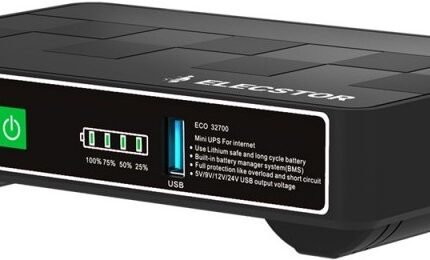 TITAN Elecstor 18W 12000mAh 38WH Mini DC UPS