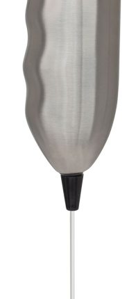 Mellerware Battery Operated Stainless Steel Brushed Milk Frother