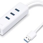 TP Link USB 3 Port Hub And Gigabit Ethernet 2 in 1 Adapter