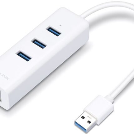 TP Link USB 3 Port Hub And Gigabit Ethernet 2 in 1 Adapter
