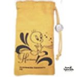 Tweety Cell phone Pouch :MUSTARD,