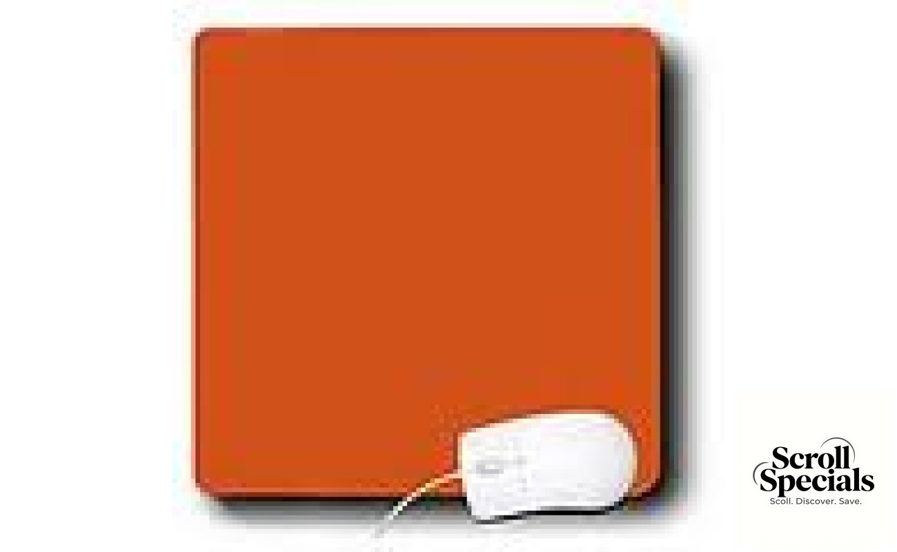 TJ Dark Orange Mouse Pad