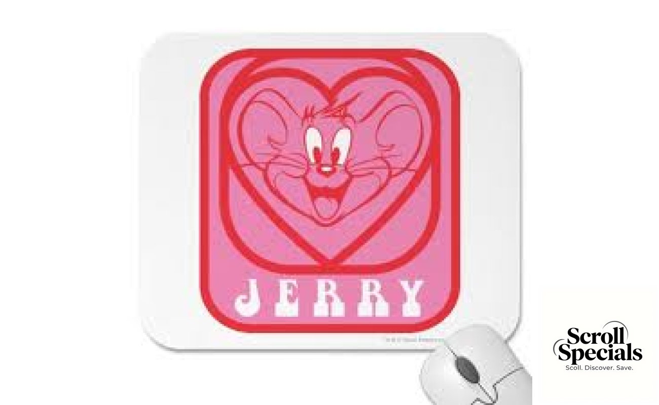 TJ Mouse Pad Colour: Pink