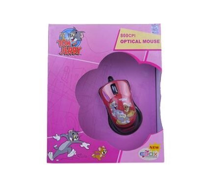 TJ Optical USB Mouse Colour: Red