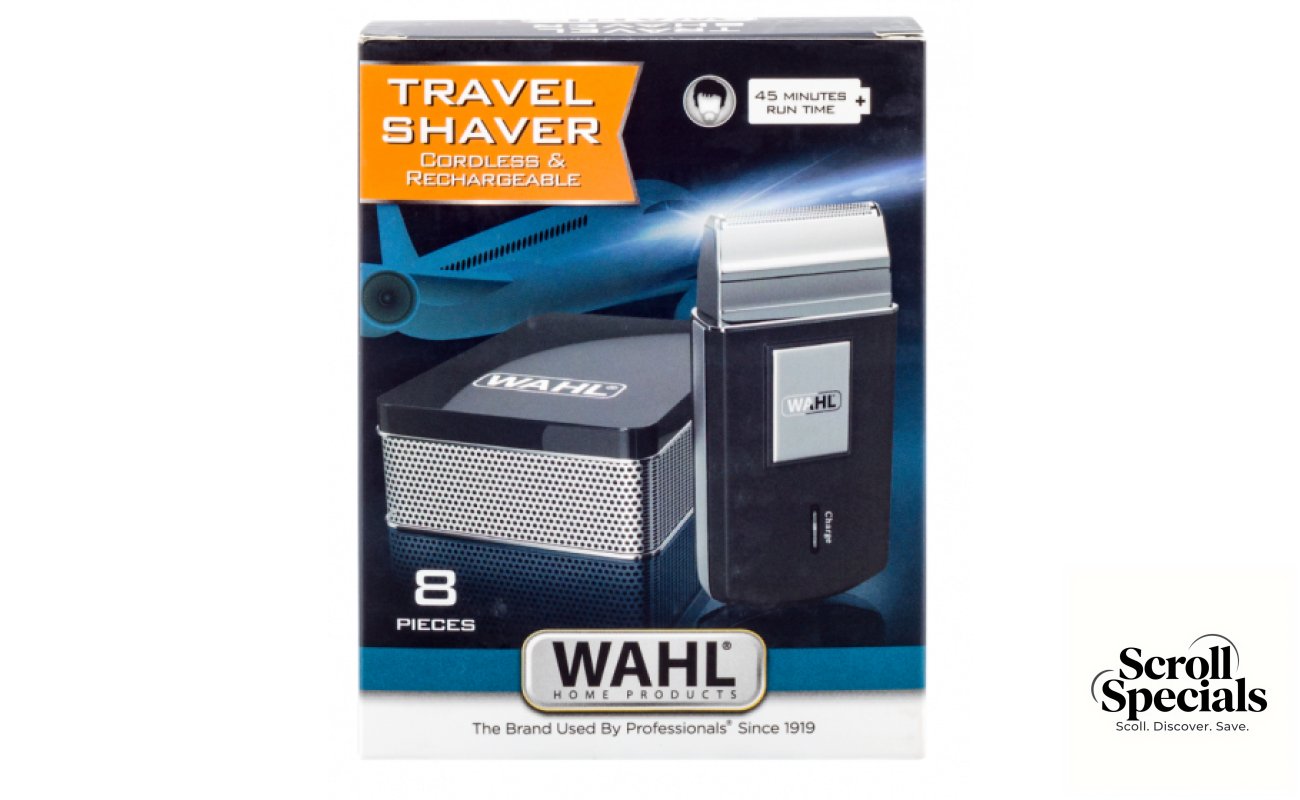 Wahl Rechargeble Travel Shaver Retail