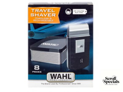 Wahl Rechargeble Travel Shaver Retail