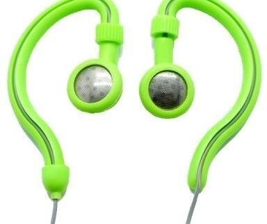 Geeko Green Hook On Stereo Earphones