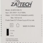 Securnix 8 Channels CCTV Power Supply Unit
