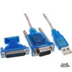 UniQue 24 Pin And 9 Pin Serial Connector