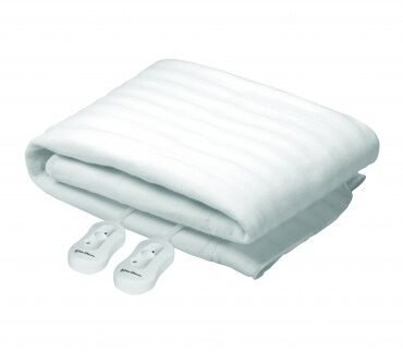 Pure Pleasure King Non Fitted White Electric Blanket