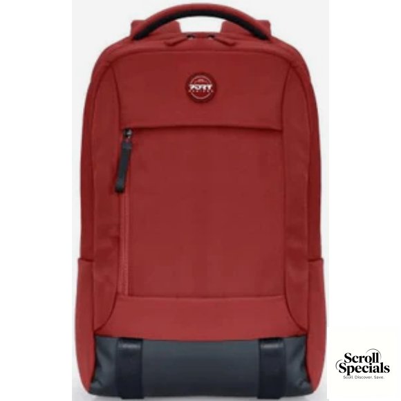 140424 Port Torino II 15.6 Inch Notebook Backpack Red - Image 1