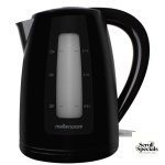 Mellerware Breede 360° Cordless Black 2L Plastic Kettle