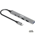 Port USB Type C Hub With 4 USB Ports
