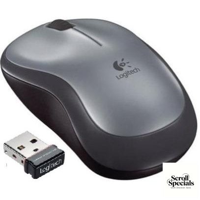 910-002235 Logitech M185 Compact Wireless Mouse - Black - Image 1