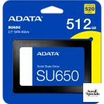 Adata SU650 Ultimate 3D NAND 512GB SATA SSD