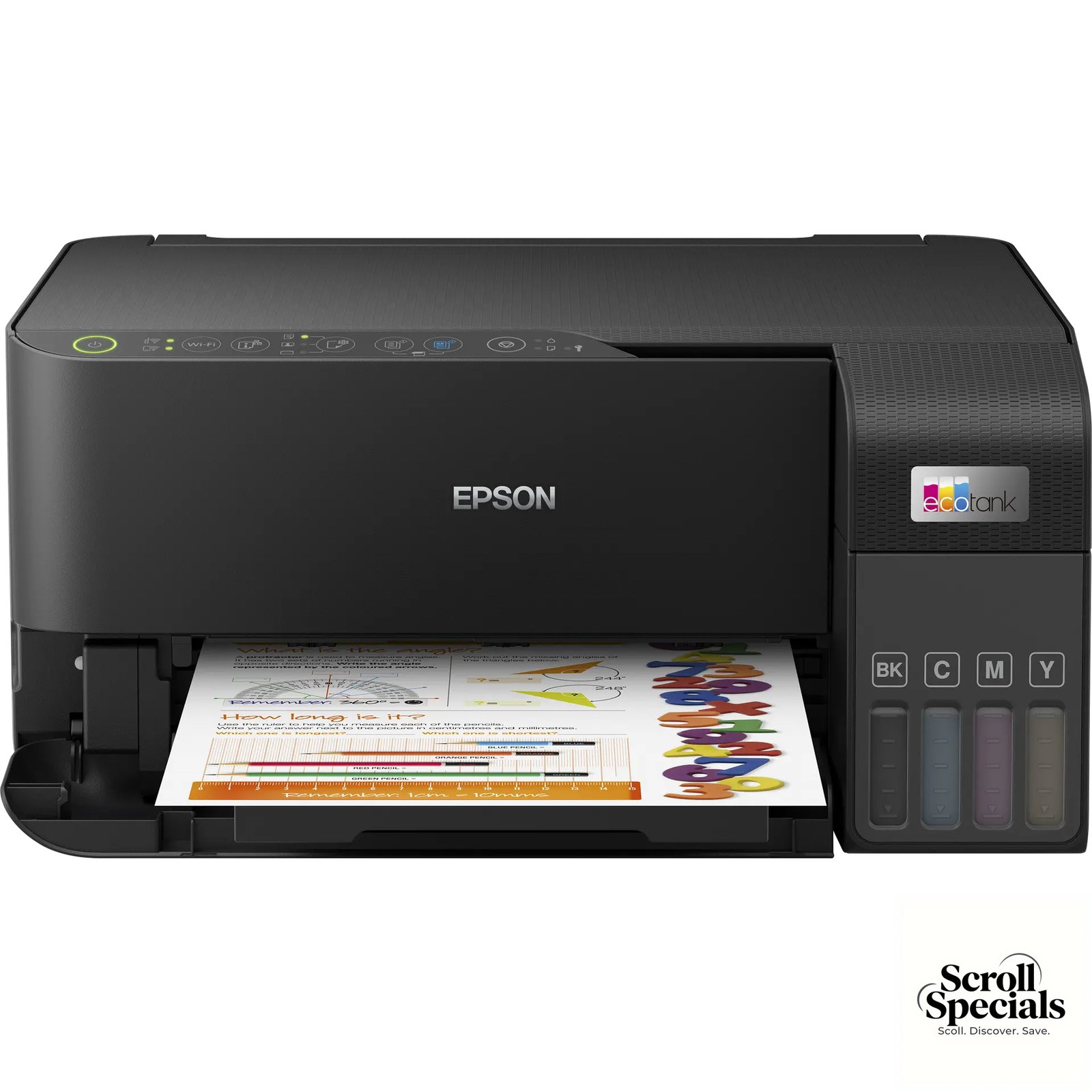 C11CK59404 Epson EcoTank L3550 Inkjet A4 Multifunction Colour Inkjet Printer - Image 1