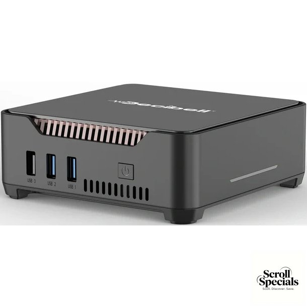 GK3-N5095-8-256 Decibell GK3 Intel N5095 Professional Mini Desktop - Image 1