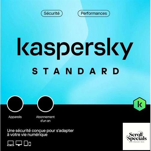 KL104195EFS-PAPDVDNOCD Kaspersky 5 Devices Standard Internet Security Software - Image 1