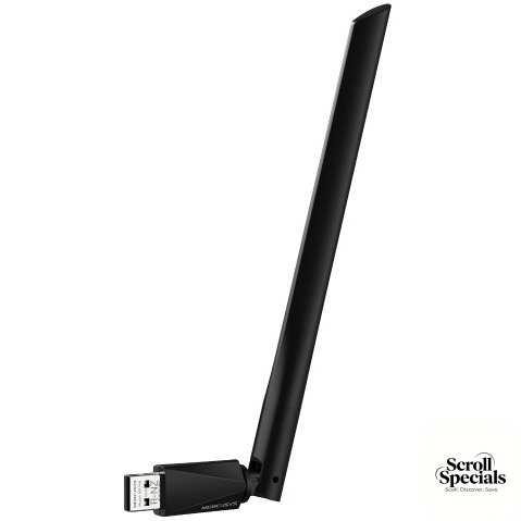 MA14H Mercusys AX300 High GAin WiFi 6 Wireless USB Adapter - Image 1
