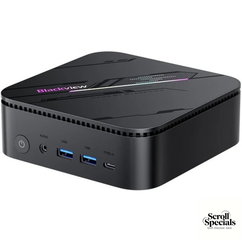 MP100-I3-8-256 Blackview MP100 Intel Core I3 Professional Mini Desktop - Image 1