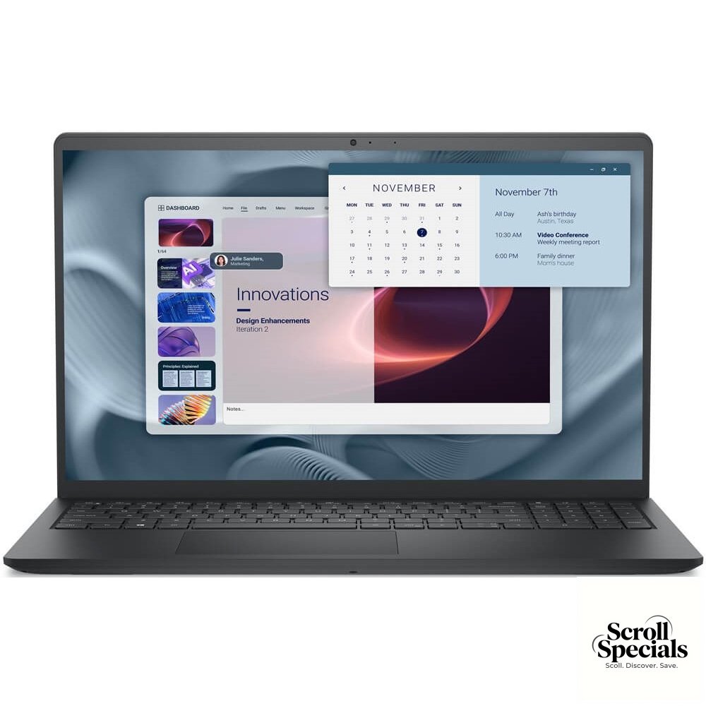 PV15250-RPLU-004P Dell Pro 15 Essential PV15250 Intel Core 3 Professional Laptop - Image 1