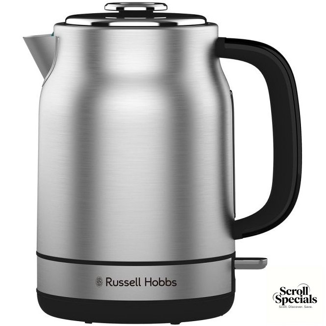 RHSSK05 Russell Hobbs 1.7 Litres Cordless Stainless Steel Kettle - Image 1