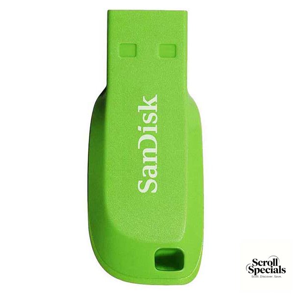 SDCZ50C-016G-B35GE Sandisk Cruzer Blade USB 16GB Flash Drive - Image 1