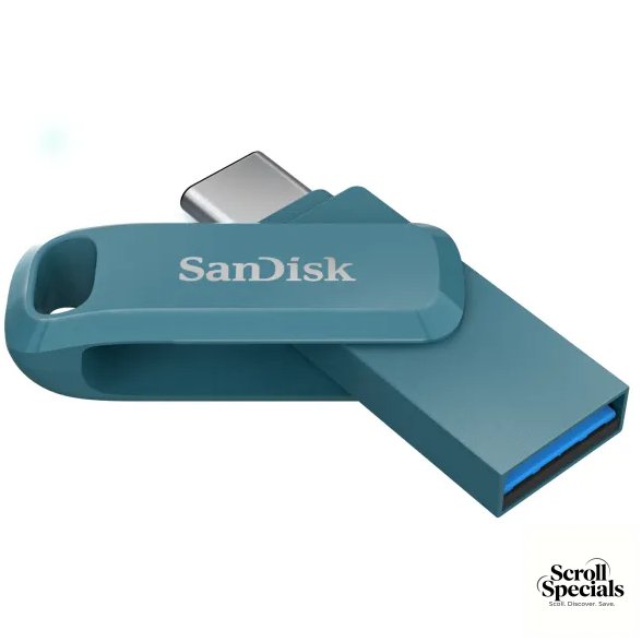SDDDC3-064G-G46NBB SanDisk Ultra Dual Drive Go 64GB USB TypeC Flash Drive - Image 1