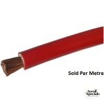 Solarix 16mm2 Battery Power Cable Per Metre Red