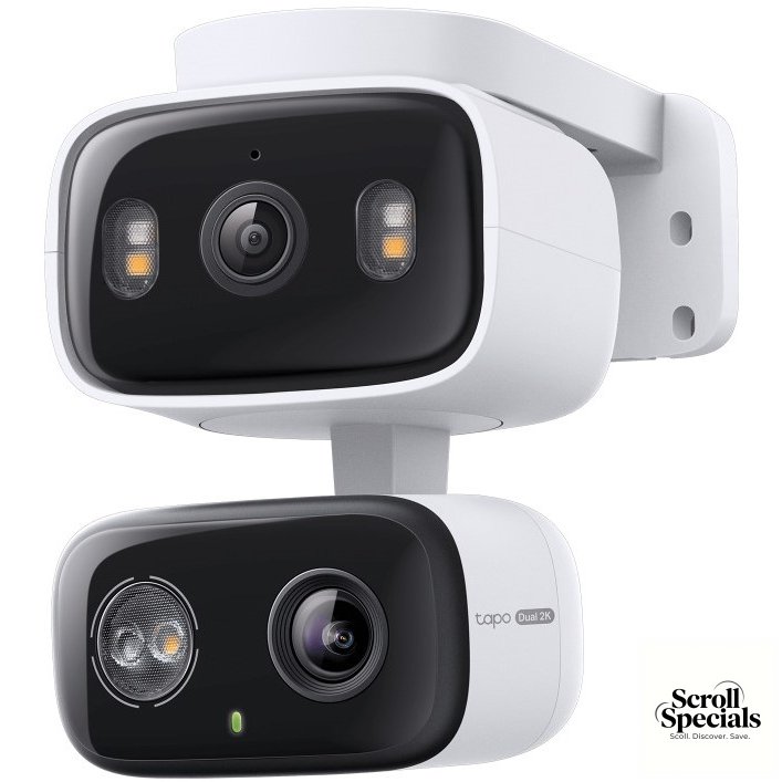 TAPO C246D TP Link Indoor or Outdoor Dual Lens Pan or Tilt Security Camera - Image 1